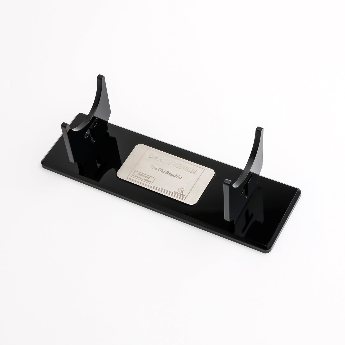 DISPLAY STAND WITH PLAQUE