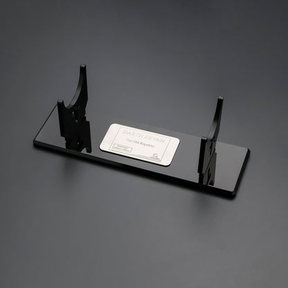 DISPLAY STAND WITH PLAQUE