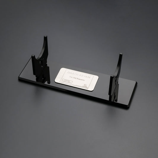 DISPLAY STAND WITH PLAQUE