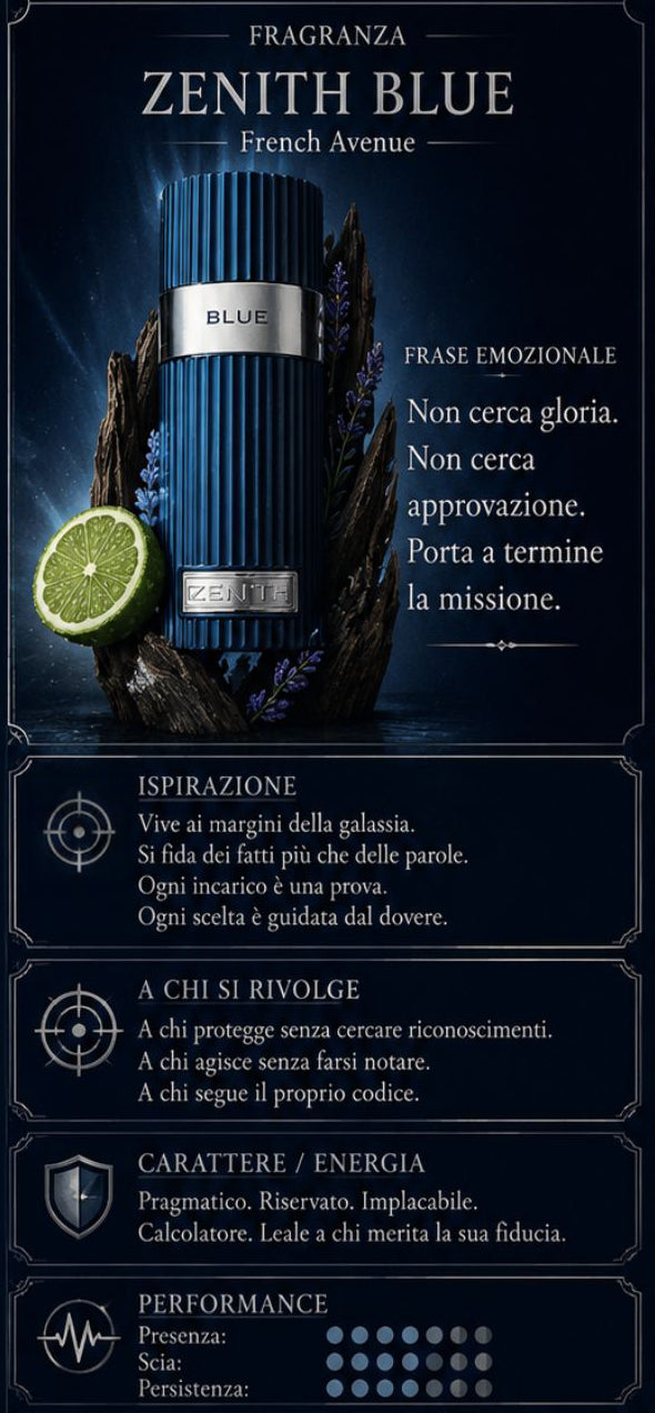 ZENITH BLUE - FRENCH AVENUE